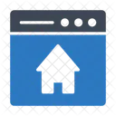 Real Estate Website  Icon