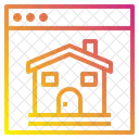 Website House Building Icon