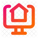 Real Estate Website Real Estate Online Property Icon
