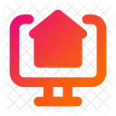 Real Estate Website Real Estate Online Property Icon