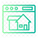 Real Estate Website  Icon