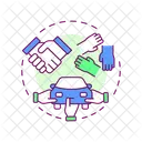 Real sharing economy  Icon