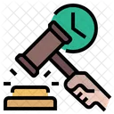 Real Time Bidding Auction Bidding Icon