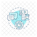 Real Time Feedback Coaching Communication Icon