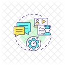 Real-time feedbacks  Icon