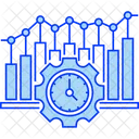 Cloud Computing Cloud Data Cloud Monitoring Icon