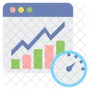 Real Time Quotes Chart Graph Icon