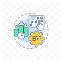 Erp Real Time Reporting Development Icon