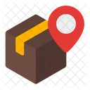 Real Time Tracking Delivery Shipping Icon