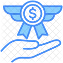 Royalty Pagamento Recompensa Ícone