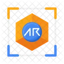 Realidad Aumentada Ar Ar Scan Ar Escaneo Icono