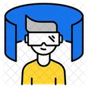 Realidad Virtual Vr Gafas Vr Icono