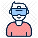 Virtuel Realite Vr Icône
