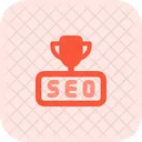 Conquista De SEO Sucesso De SEO Trofeu De SEO Ícone