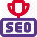 Conquista De SEO Sucesso De SEO Trofeu De SEO Ícone