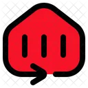 Realocacao Imoveis Setas Circulares Ícone