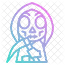 Reaper Skull Spooky Icon