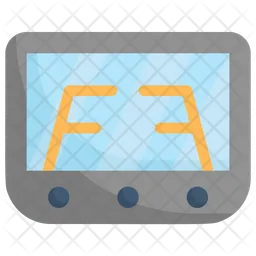 Rear Parking Monitor  Icon