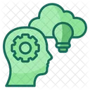 Thinking Brain Logic Icon