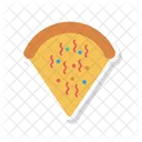 Rebanada Pizza Comida Rapida Icono