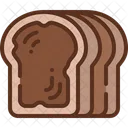 Rebanada de pan  Icono