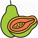 Rodaja de papaya  Icon