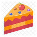 Rebanada de pastel  Icono