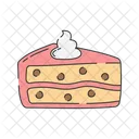 Rebanada de pastel  Icono