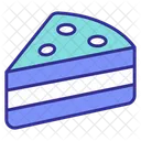 Rebanada De Pastel Postre Trozo De Pastel Icono