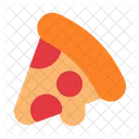 Porcion De Pizza Pizza Comida Italiana Icono