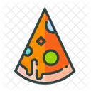 Rebanada De Pizza Pizza Pieza Icono