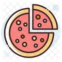 Pizza Comida Italiana Comida Chatarra Icon