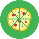 Pizza Rebanada Italiana Icono