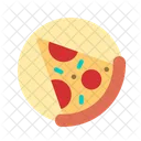 Porcion De Pizza Pizza Comida Rapida Icon