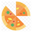 Porción de pizza  Icon