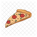 Porcion De Pizza Pizza Comida Icono