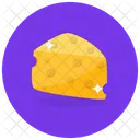 Rebanada de queso  Icono