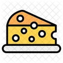 Rebanada de queso  Icono