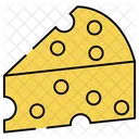 Rebanada de queso  Icono