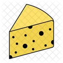 Rebanada de queso  Icono