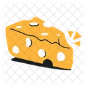 Rebanada de queso  Icono