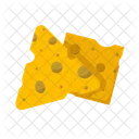 Rebanada de queso  Icono