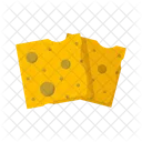 Rebanada de queso  Icono