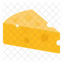 Rebanada de queso  Icono