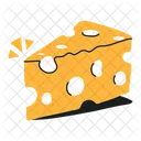 Rebanada de queso  Icono
