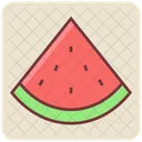 Rodaja De Sandia Sandia Rebanada Icono