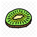 Rebanada De Kiwi Kiwi Rebanada Symbol