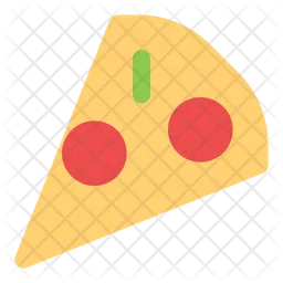 Rebanada de pizza  Icono