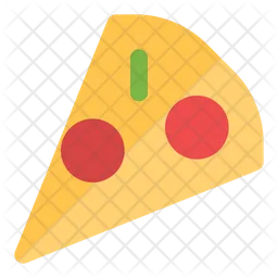 Rebanada de pizza  Icono