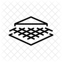 Rebar Structure Cement Icon